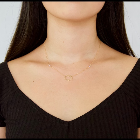 Sweet Dreams Cloud Necklace - Picture 2 of 3